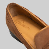 CAMEL BROWN TASSEL LOAFERS